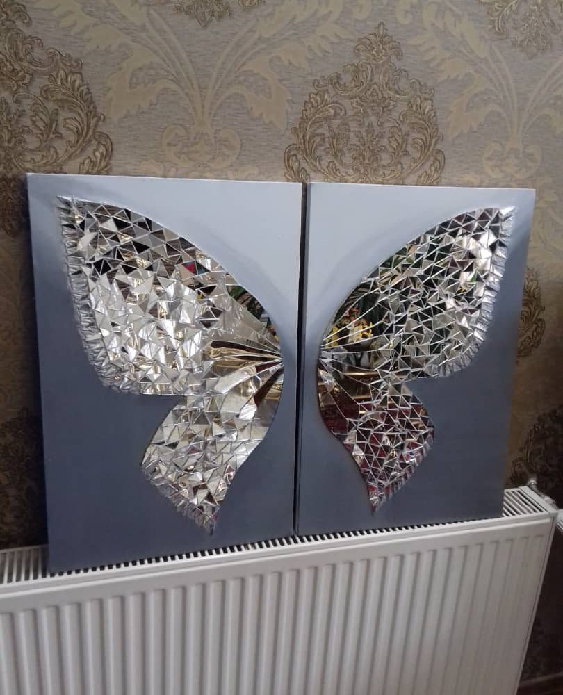 تابلو پروانه دوتیکه