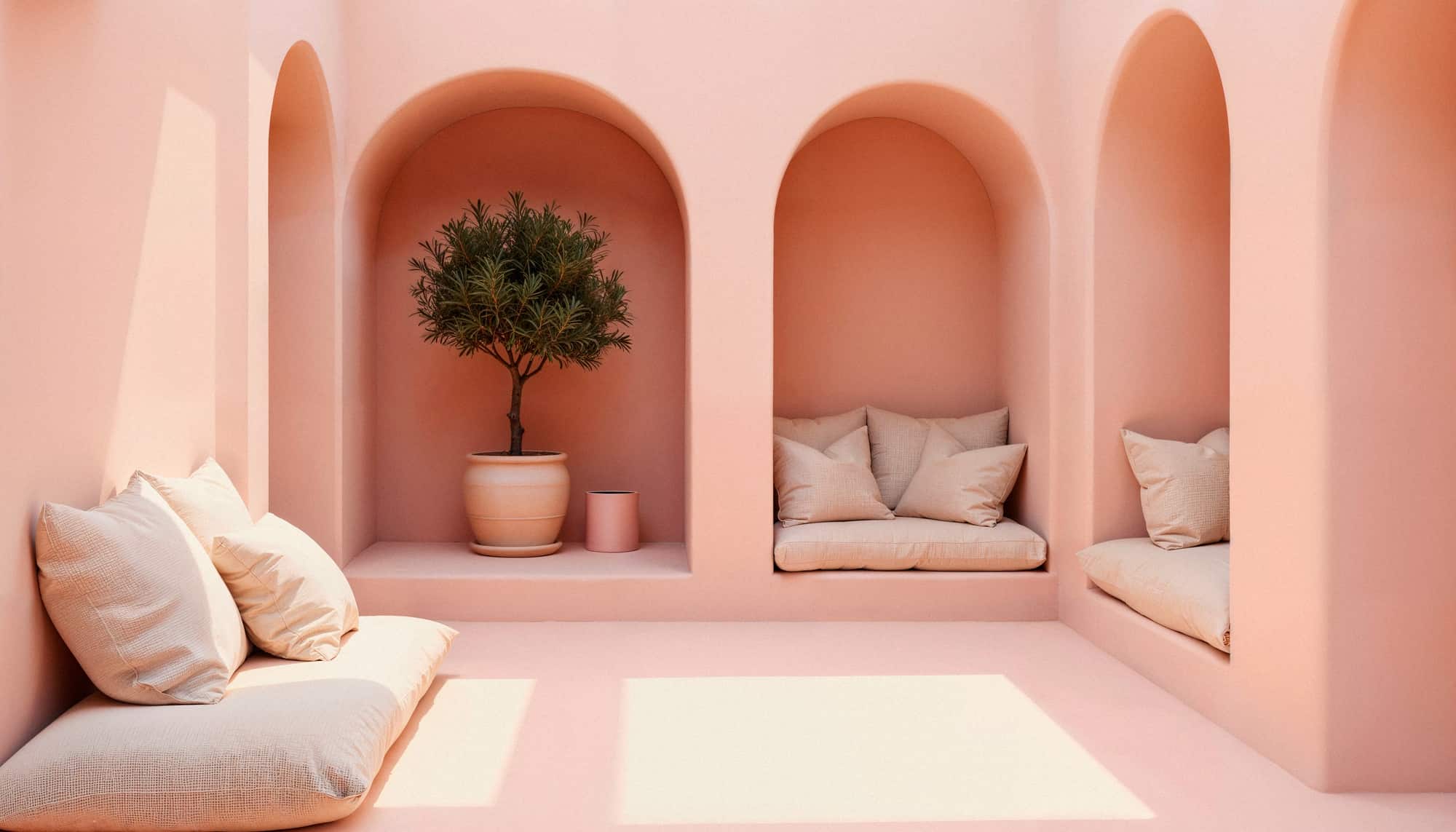 شیک ترین رنگ دکوراسیون منزل چیست؟ +معرفی رنگ سال 2025 + عکس 7 رنگ هلویی دکوراسیون شیک