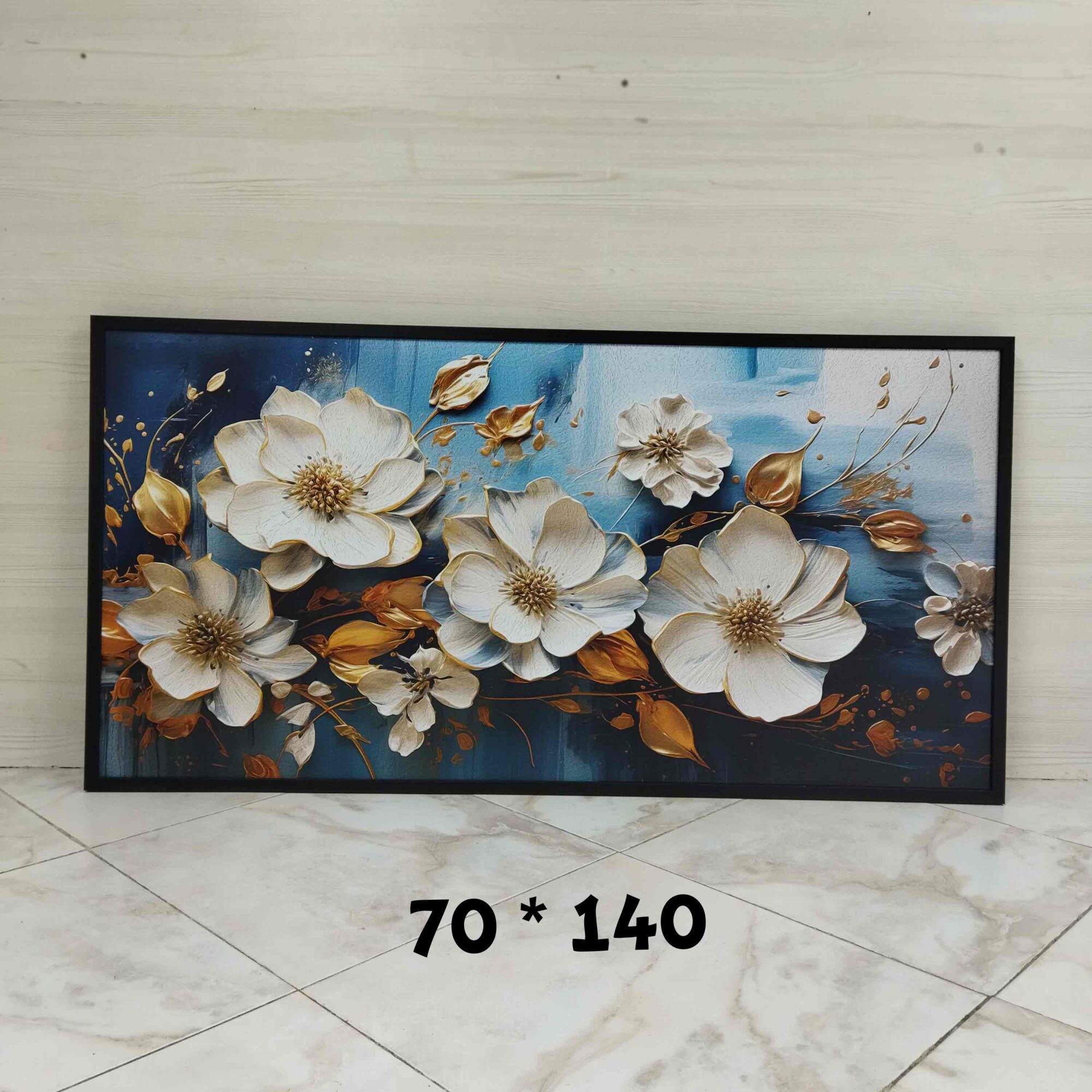 *تابلو گل یسنا 70*140