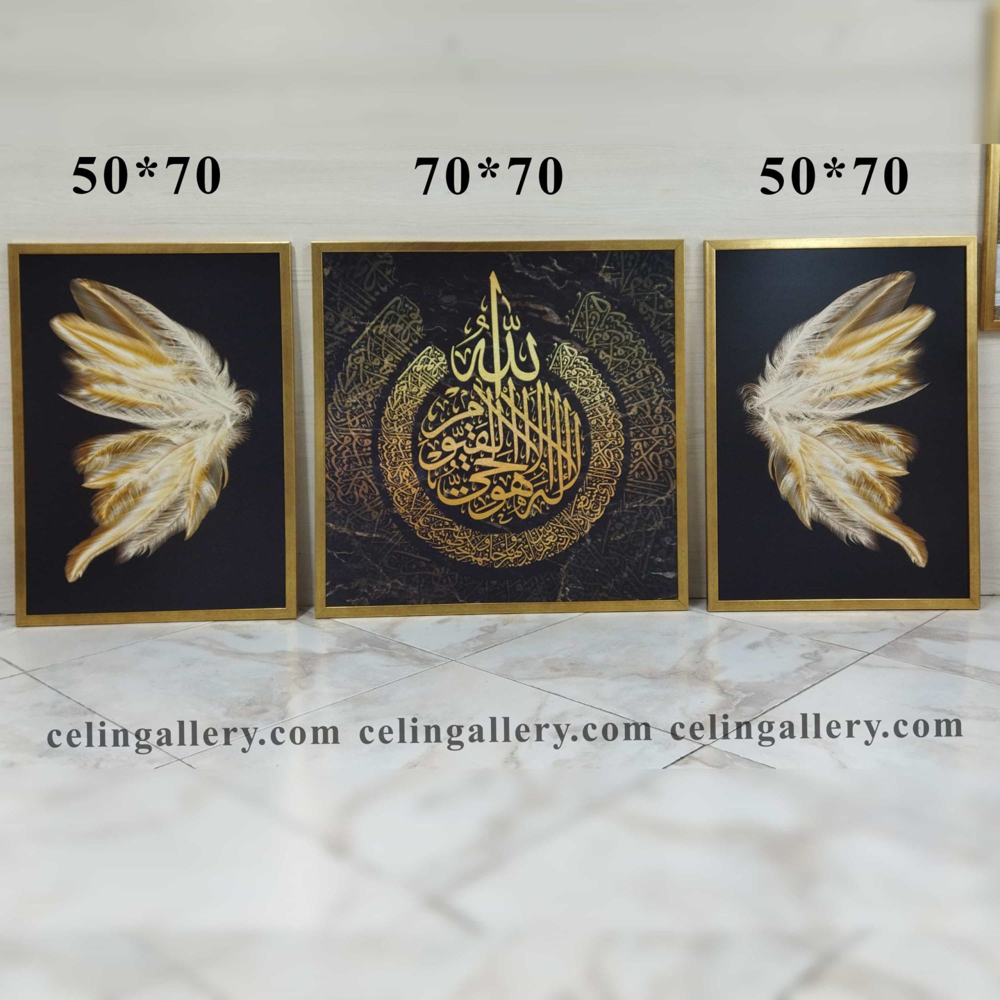 تابلو سه تیکه ون ایکاد