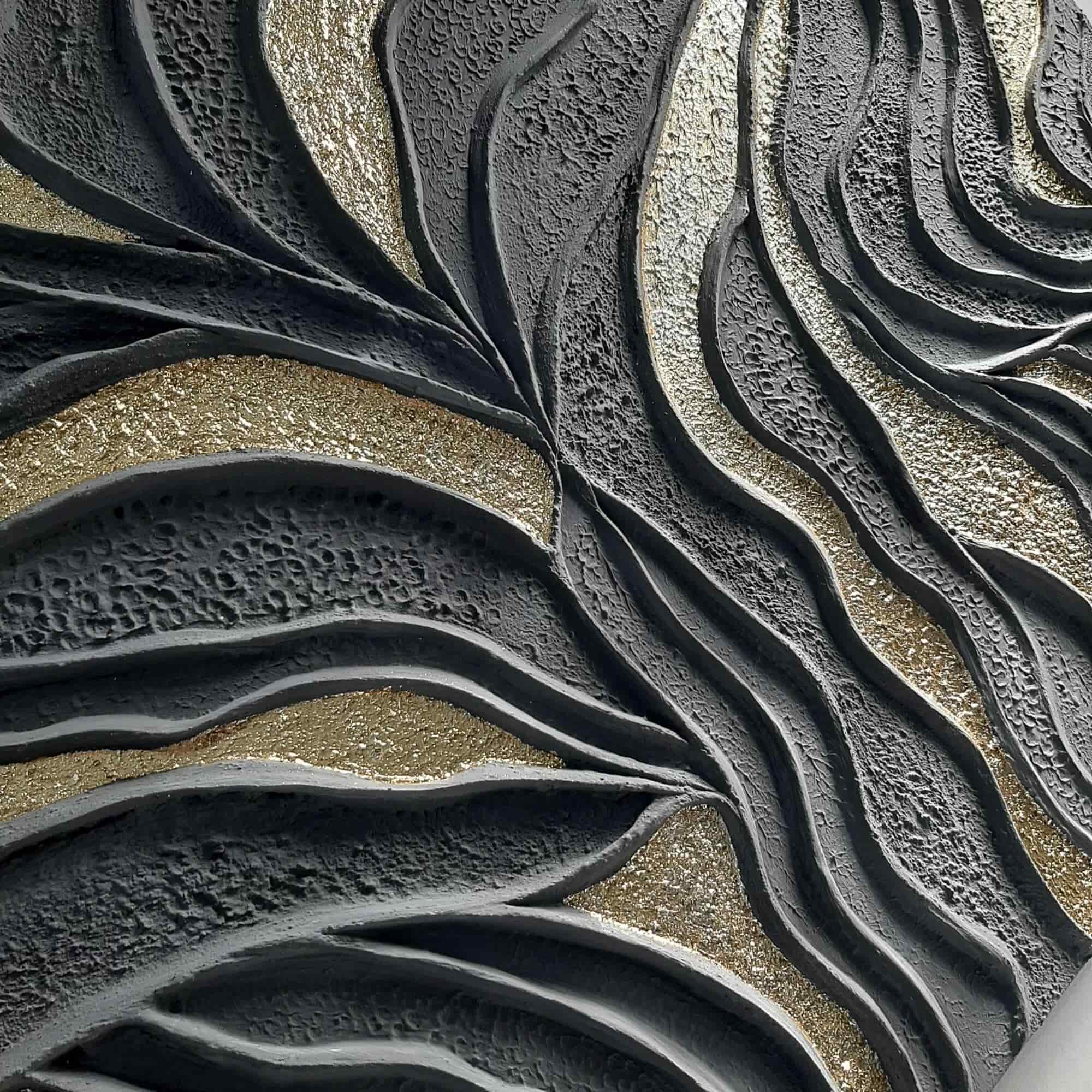 نمای نزدیک تابلو لوکس